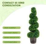 3Ft Artificial Bonsai Boxwood Topiary Tree PZ-1-48 (3)