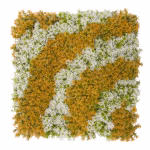 Floral Artificial Yellow Wall Panels-P257B (1)