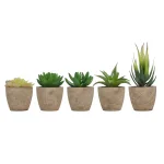 Small Artificial Potted Succulent-1