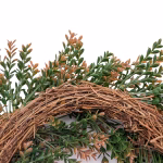 Thanksgiving Leaves Artificial Wreath H-76A-2 (3)
