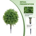 Artificial Cypress Topiary Fake Plants