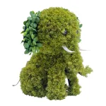 Cute topiary animal artificial grass elephants for wholesale